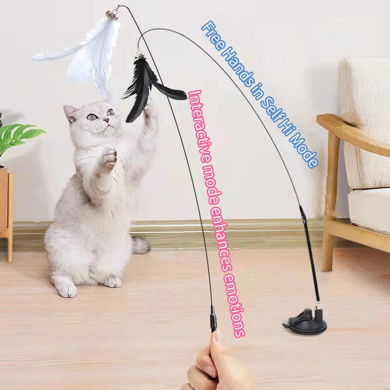 Hands-Free Cat Teaser Wand