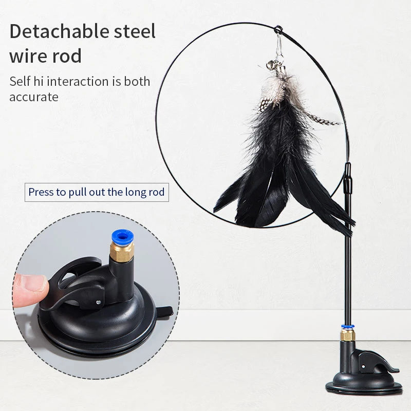 Hands-Free Cat Teaser Wand