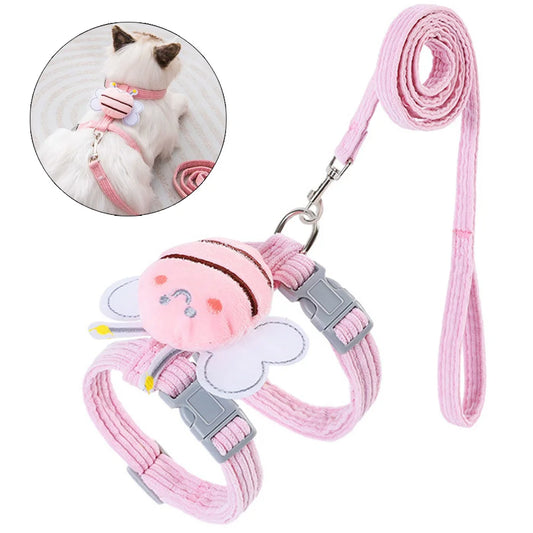 Adorable Bee Pet Harness & Leash