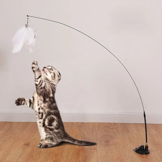 Hands-Free Cat Teaser Wand