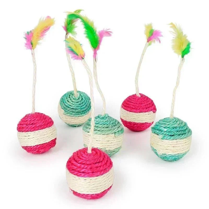 Sisal Scratching & Play Ball